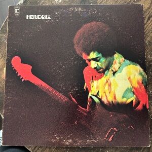 Jimi Hendrix Live Band of Gypsies Vinyl, Pre Owned, Mid 70s Canadian Repress